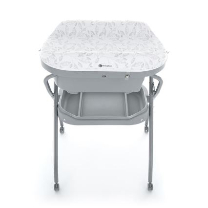 PETITE&MARS - Wickeltisch mit Badewanne SPA 3in1 grau