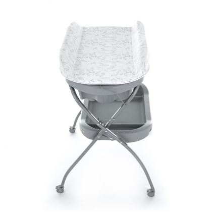 PETITE&MARS - Wickeltisch mit Badewanne SPA 3in1 grau