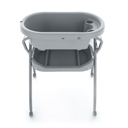 PETITE&MARS - Wickeltisch mit Badewanne SPA 3in1 grau