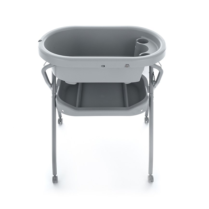 PETITE&MARS - Wickeltisch mit Badewanne SPA 3in1 grau