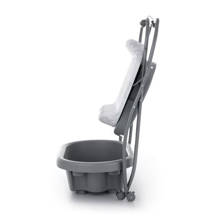 PETITE&MARS - Wickeltisch mit Badewanne SPA 3in1 grau