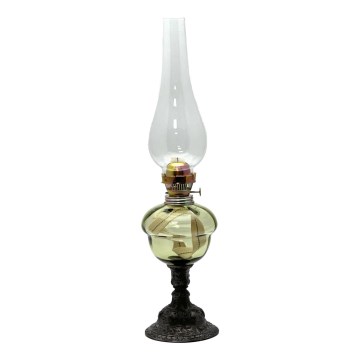 Petroleumlampe BARBORA 54 cm Waldgrün