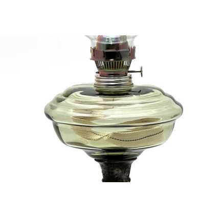 Petroleumlampe BOHUMILA 54 cm Waldgrün