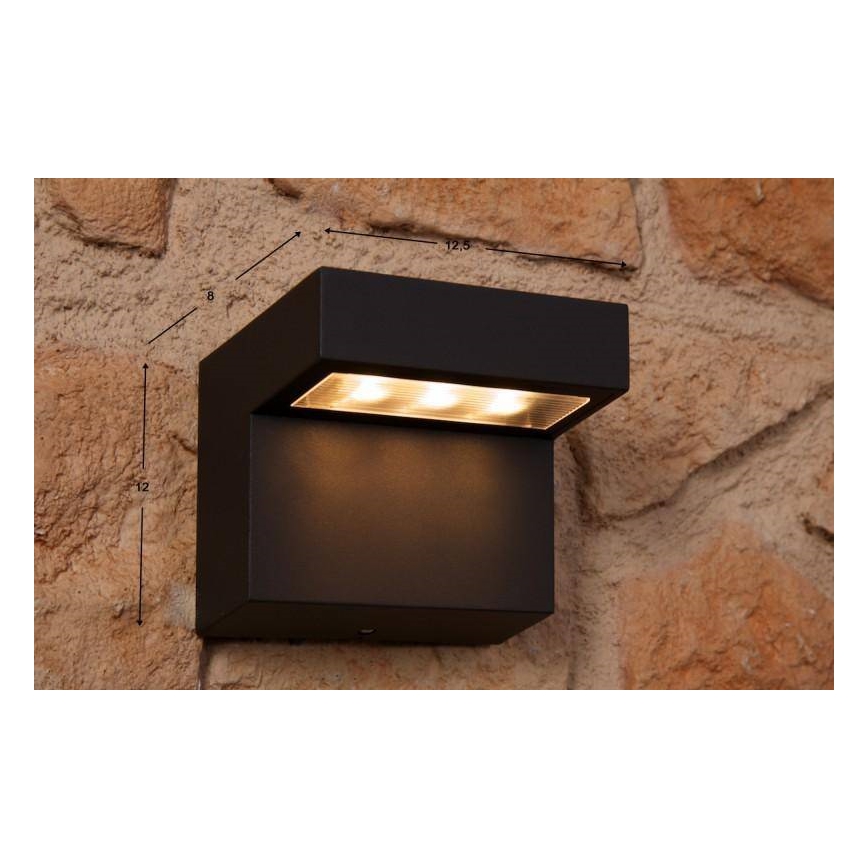 Philips 16320/93/16 - LED Außenwandleuchte MYGARDEN RIVERSIDE 1xLED/7,5W/230V