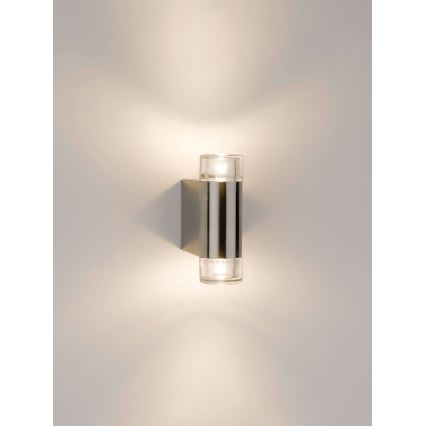 Philips 16380/47/16 -  LED Außenwandleuchte LEDINO 2xLED/5W
