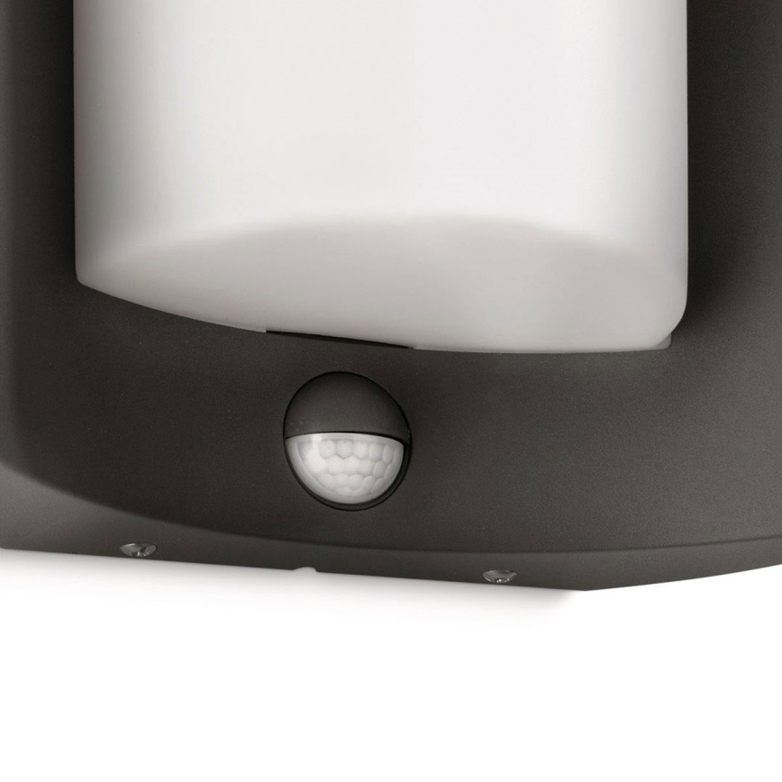 Philips 16405/93/16 - Außenwandleuchte MYGARDEN MEANDER 1xE27/20W/230V
