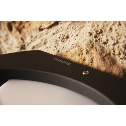 Philips 16405/93/16 - Außenwandleuchte MYGARDEN MEANDER 1xE27/20W/230V