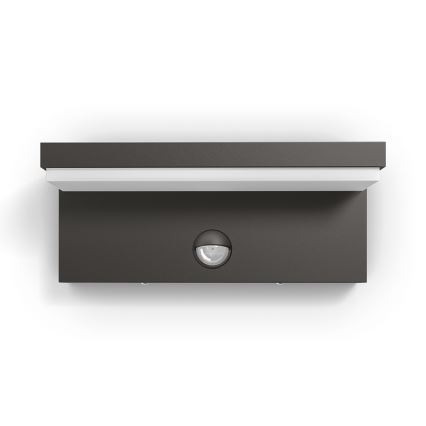 Philips 16484/93/P0 - LED Outdoor leuchte mit Sensor BUSTAN 2xLED/4,5W