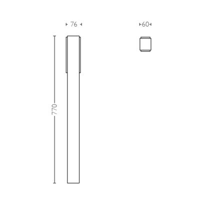 Philips - Außenleuchte 2xLED/4,5W