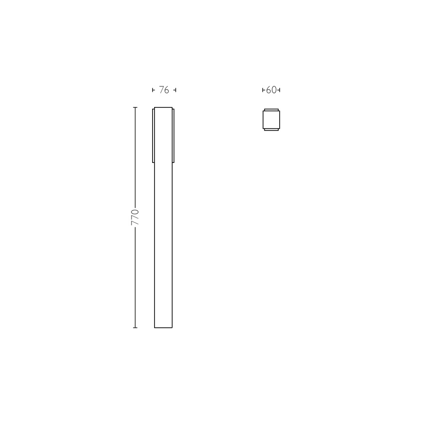 Philips - Außenleuchte 2xLED/4,5W