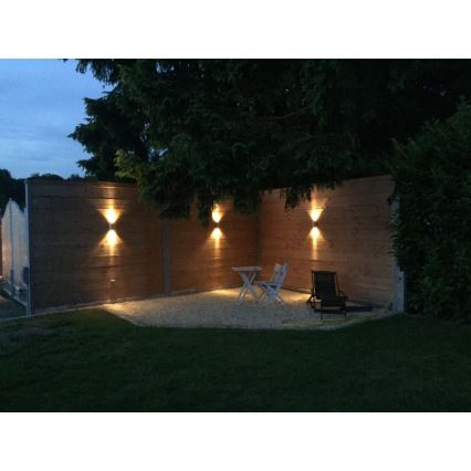 Philips 16815/47/16 - Outdoor Wandleuchte LEDINO BIRDSONG 2xLED/2,5W/230V