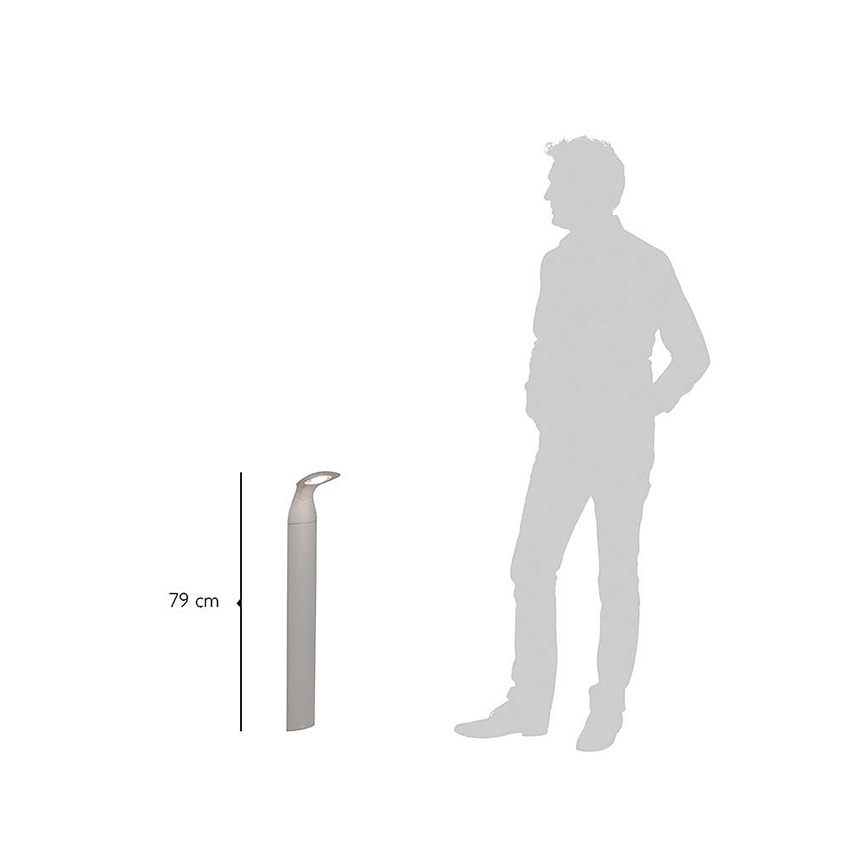 Philips 16852/87/16 - LED Außenleuchte LEDINO SERENE 1xLED/6W/230V