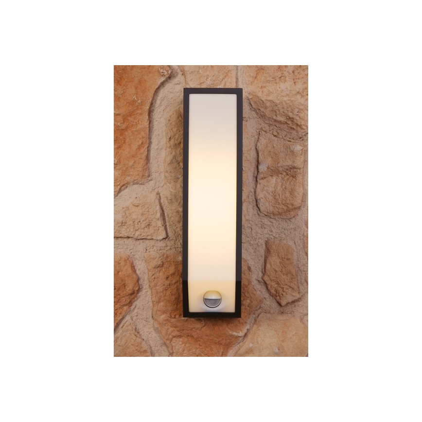 Philips 16933/93/16 - Wandleuchte mit Sensor MYGARDEN FEATHER 1xE27/23W/230V