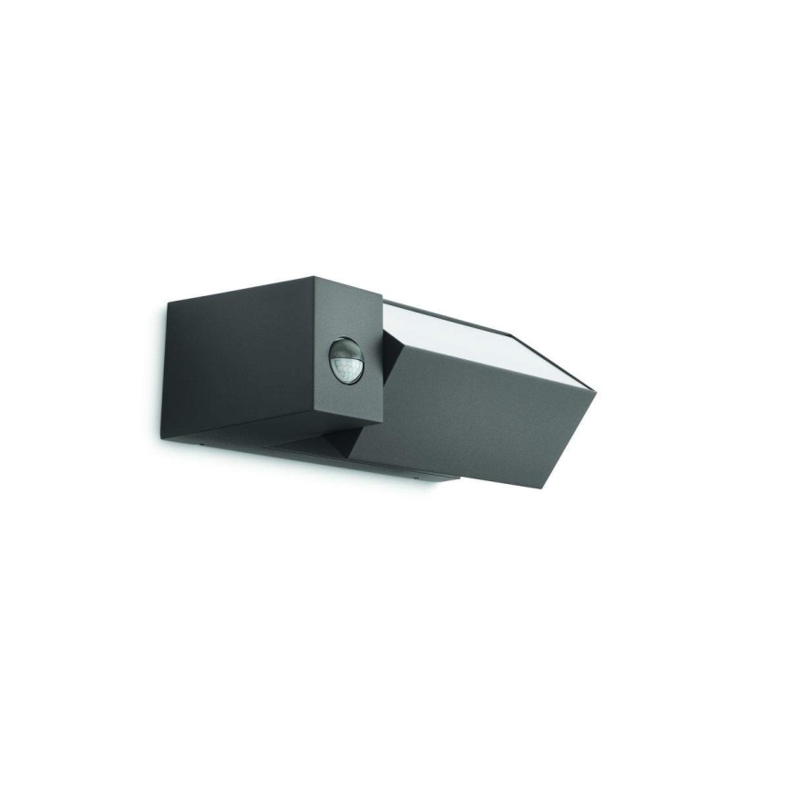 Philips 16943/93/16 - Außenleuchte mit Sensor MYGARDEN BORDER 1xE27/23W/230V