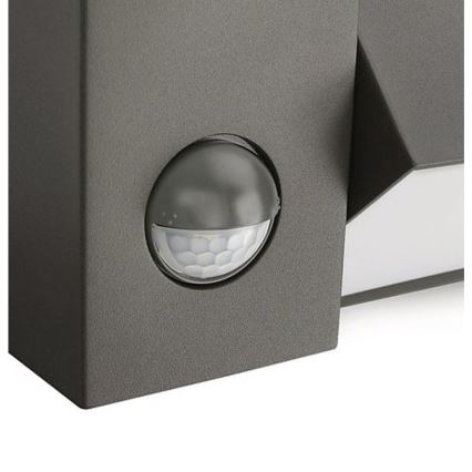 Philips 16943/93/16 - Außenleuchte mit Sensor MYGARDEN BORDER 1xE27/23W/230V