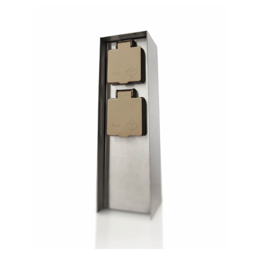 Philips - Außensteckdosensäule 230V IP44