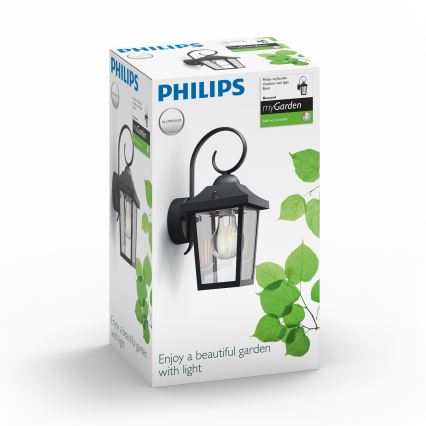 Philips - Außenleuchte 1xE27/60W/230V IP44