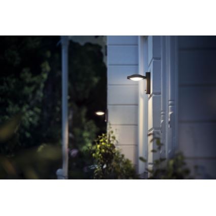 Philips 17239/93/16 - LED Auβen-Wandbeleuchtung mit Sensor MYGARDEN FREEDOM 1xLED/3W/230V IP44