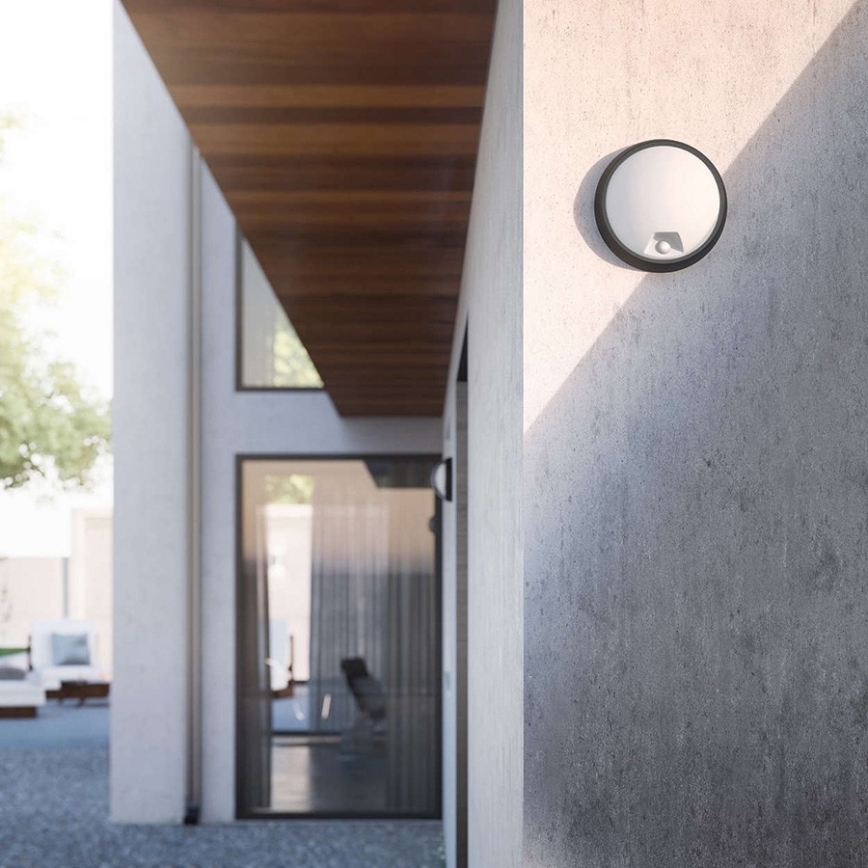 Philips 17318/30/16 - LED Außenleuchte mit Sensor EAGLE 1xLED/3W/230V