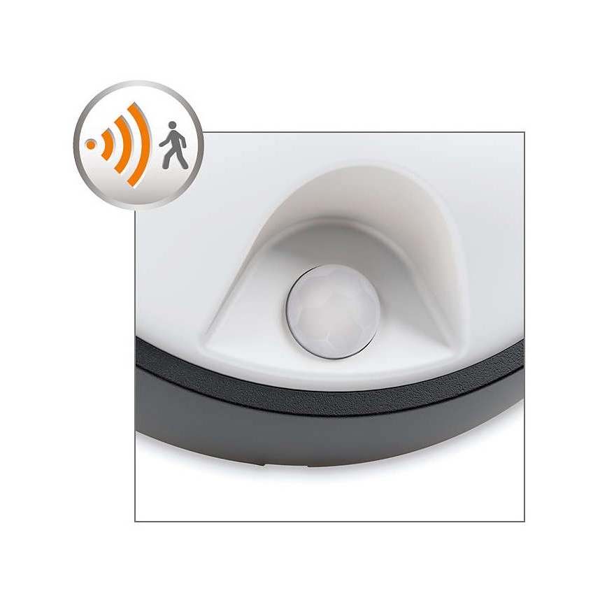 Philips 17318/30/16 - LED Außenleuchte mit Sensor EAGLE 1xLED/3W/230V