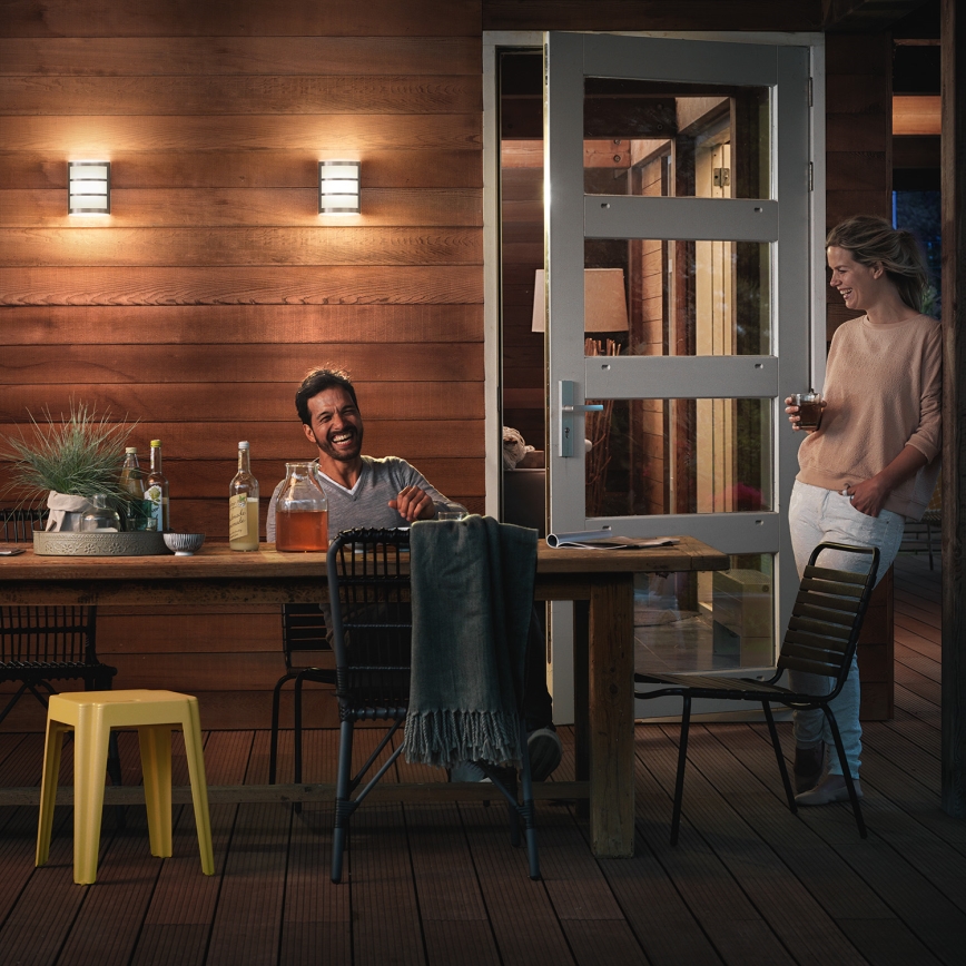 Philips 17323/47/16 - Außenwandleuchte MYGARDEN PYTHON 1xLED/6W/230V