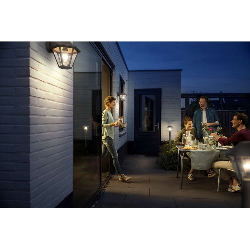 Philips - Außenwandleuchte 1xE27/42W