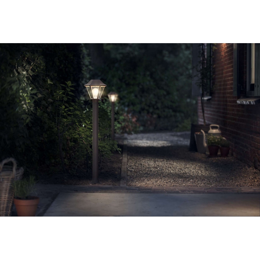 Philips 17388/43/PN - Aussenlampe MYGARDEN CURASSOW 1xE27/42W/230V