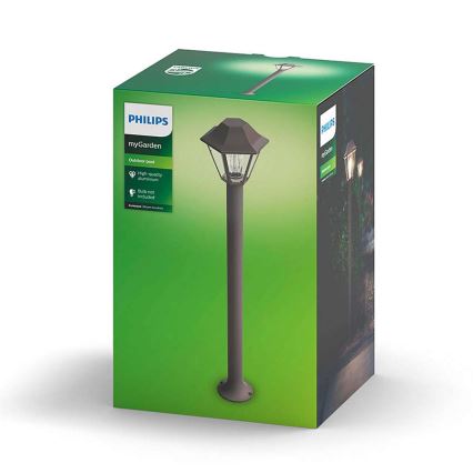 Philips 17388/43/PN - Aussenlampe MYGARDEN CURASSOW 1xE27/42W/230V