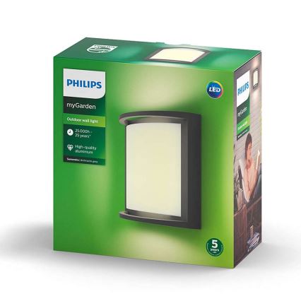 Philips - LED Außenwandleuchte LED/12W