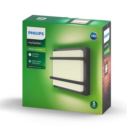 Philips - LED Außenwandleuchte LED/12W