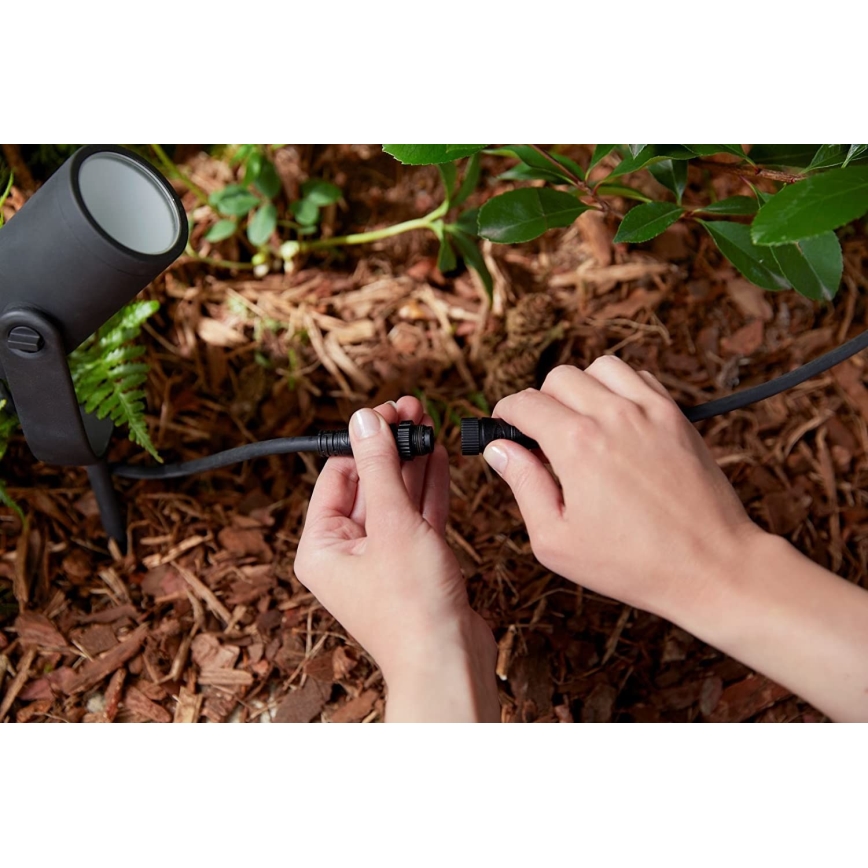Philips - Verlängerungsset LED RGB Outdoor-Strahler Hue LILY LED/8W/230V IP65