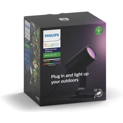 Philips - LED RGB Außenstrahler Hue LILY LED/8W/230V IP65