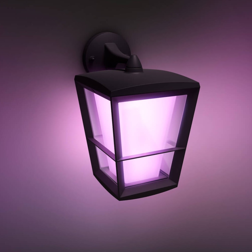 Philips 17440/30/P7 - LED RGB Außen-Wandleuchte HUE ECONIC LED/15W/230V IP44
