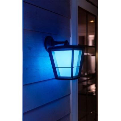 Philips 17440/30/P7 - LED RGB Außen-Wandleuchte HUE ECONIC LED/15W/230V IP44