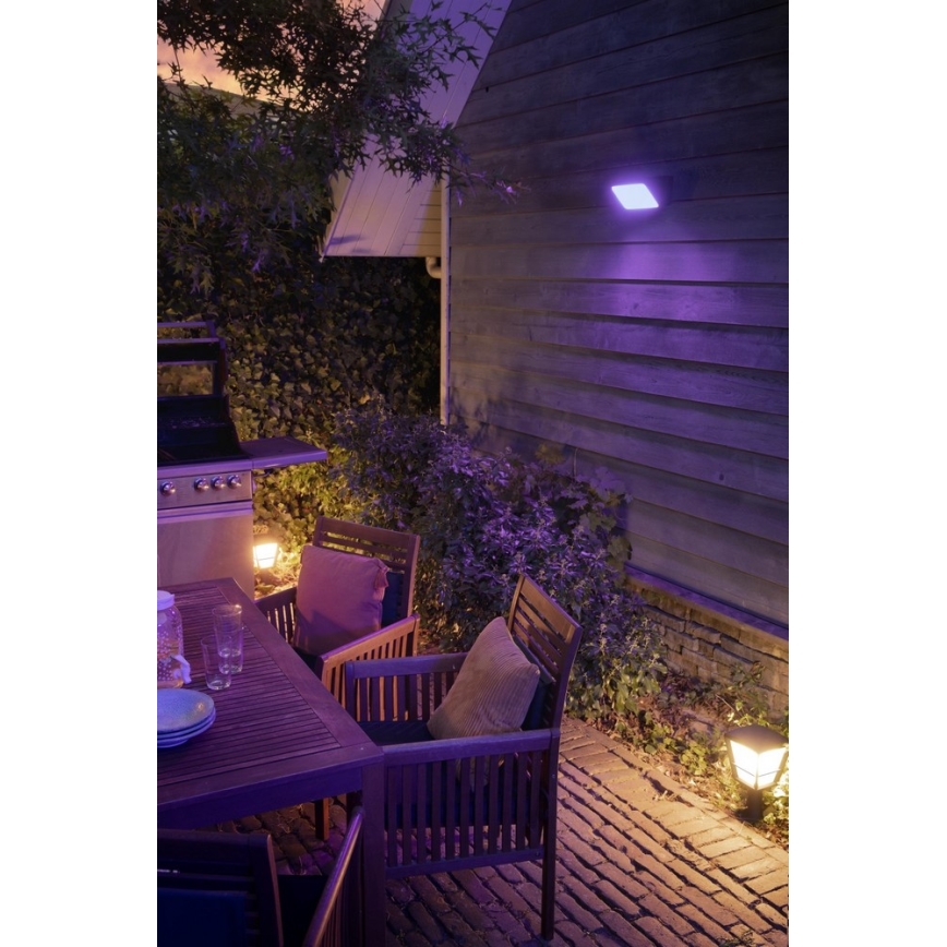 Philips 17441/30/P7 - LED RGB Außenlampe HUE ECONIC LED/15W/230V IP44
