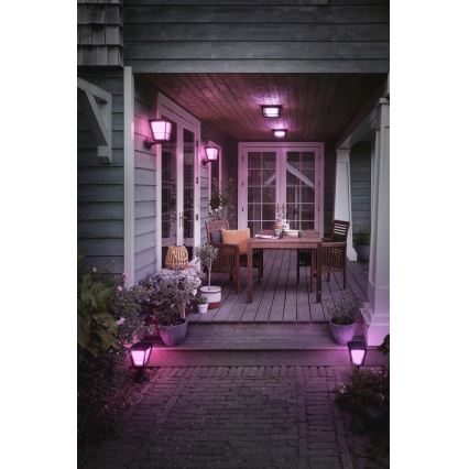 Philips 17441/30/P7 - LED RGB Außenlampe HUE ECONIC LED/15W/230V IP44
