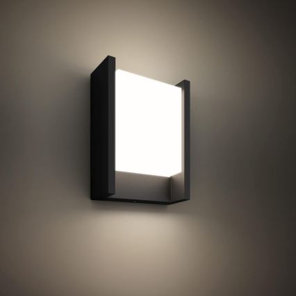 Philips 17446/30/P7 - LED Außen-Wandleuchte HUE WHITE FUZO LED/15W/230V IP44