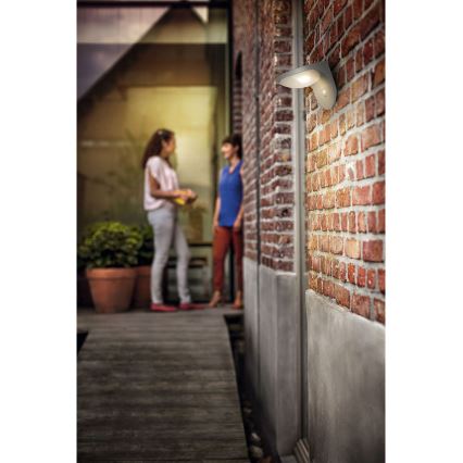 Philips 17808/87/16 - LED-Solarleuchte mit Sensor MYGARDEN DUSK 1xLED/1W/3,7V