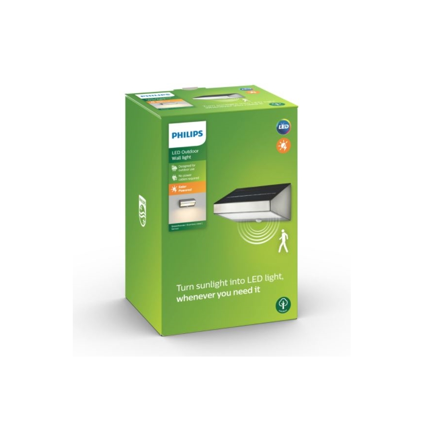 Philips 17811/47/16 LED Solarleuchte mit sensor MYGARDEN GREENHOUSE