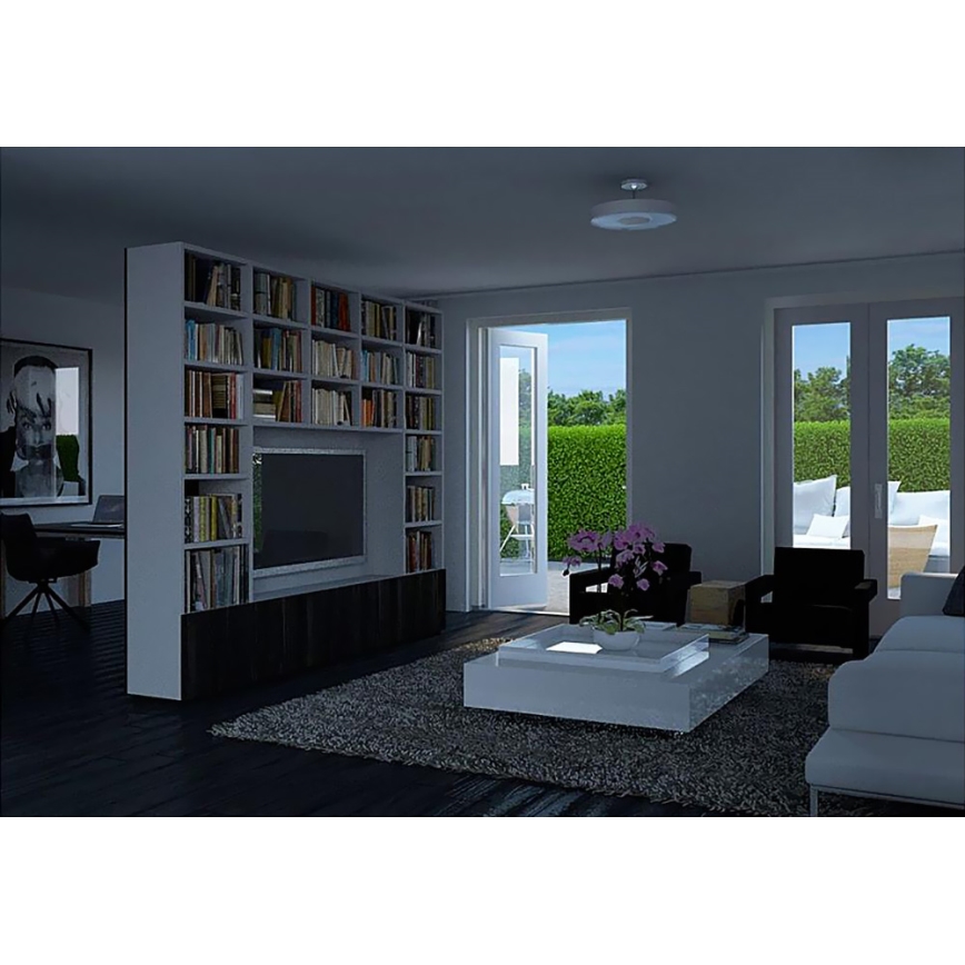 Philips 30206/31/16 - Aufbaukronleuchter INSTYLE ALEXA 2GX13/60W/230V weiß