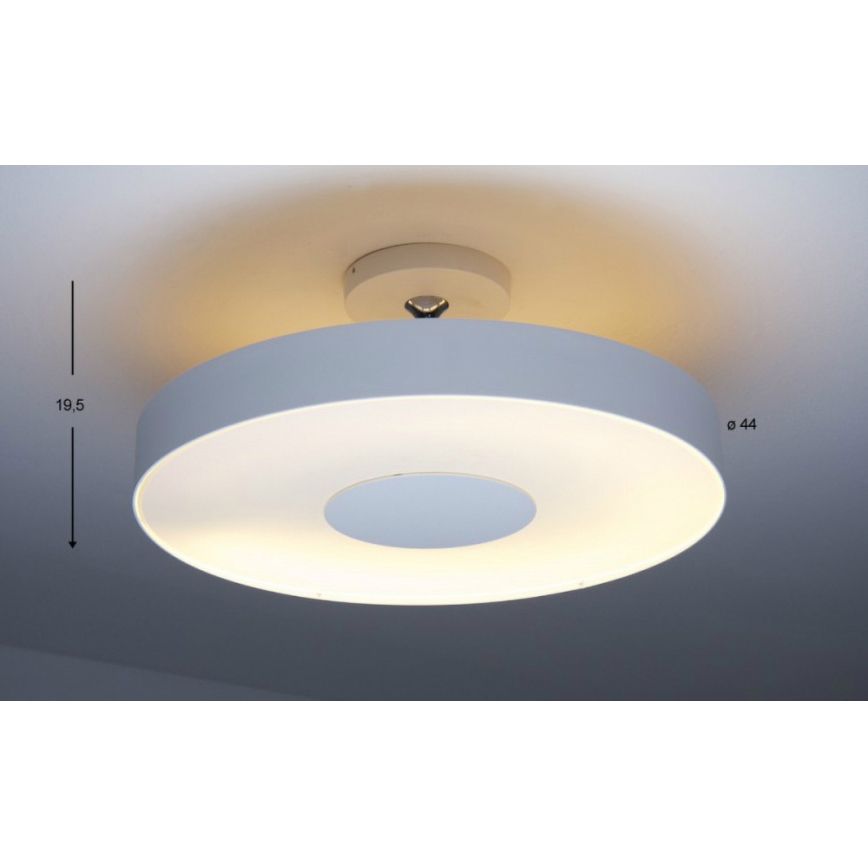 Philips 30206/31/16 - Aufbaukronleuchter INSTYLE ALEXA 2GX13/60W/230V weiß
