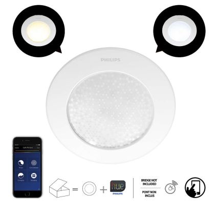 Philips 31155/31/PH - Einbauleuchte HUE PHOENIX 1xLED/5W/230V
