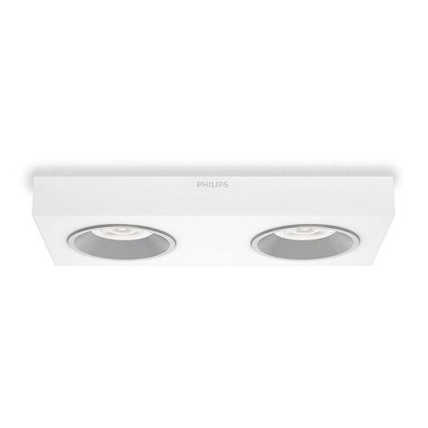 Philips 31212/31/16 - die LED Spotleuchte INSTYLE QUINE 2xLED/4,5W/230V