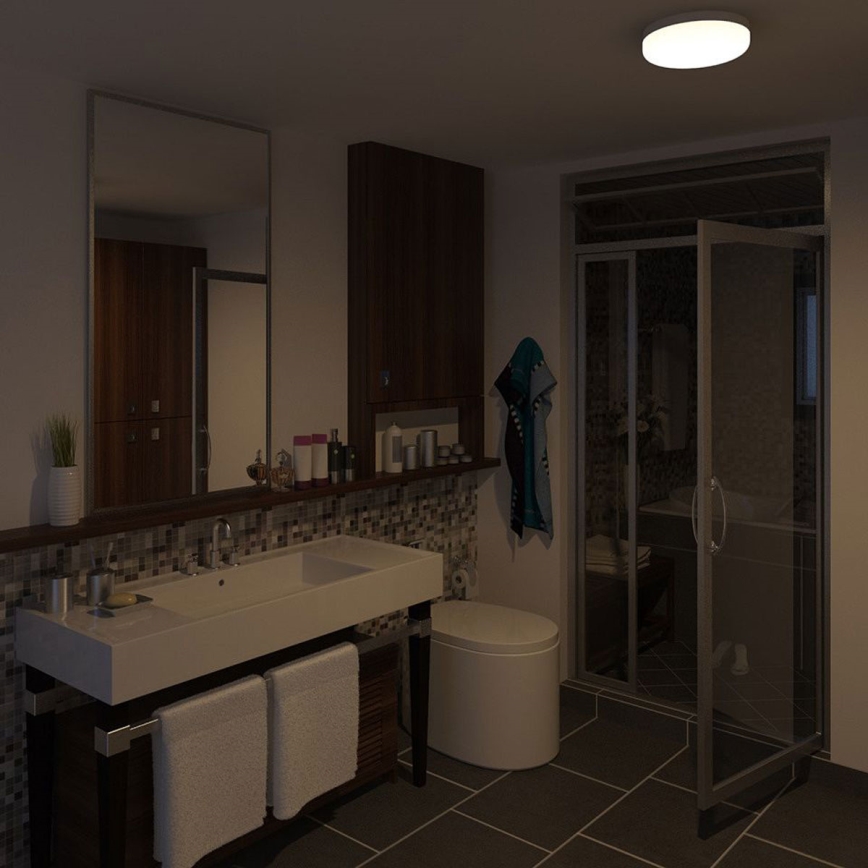 Philips Massive 32053/31/16 - LED-BadDeckenleuchte MYBATHROOM BAUME 3xLED/2,5W