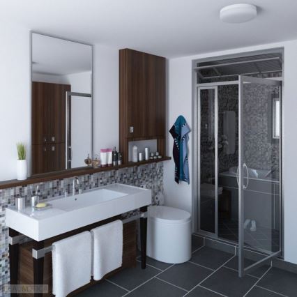 Philips Massive 32053/31/16 - LED-BadDeckenleuchte MYBATHROOM BAUME 3xLED/2,5W