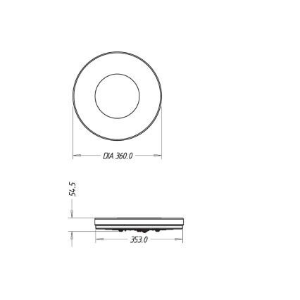 Philips 32070/17/16 - Badezimmerleuchte MYBATHROOM BEACH 1x2GX13/40W/230V