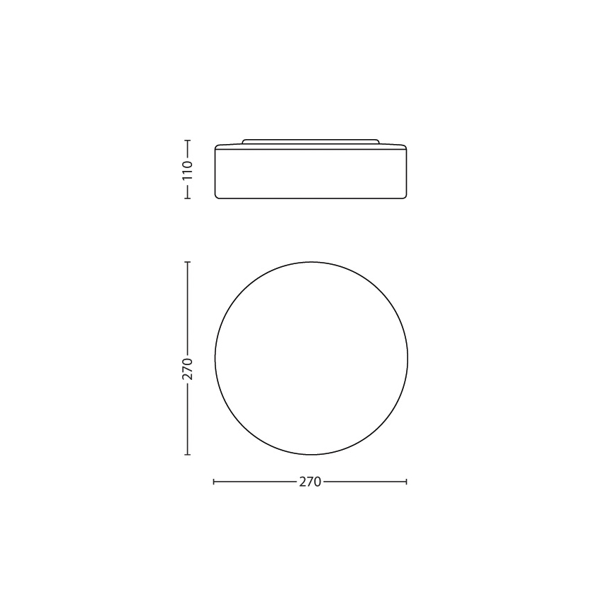 Philips 32081/31/16 - Badezimmerleuchte MYBATHROOM POOL 1xE27/20W/230V
