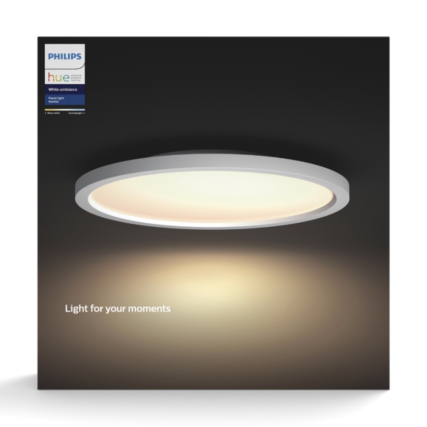 Philips 32164/31/P5 - LED dimmbarer Panel HUE AURELLE LED/28W/230V