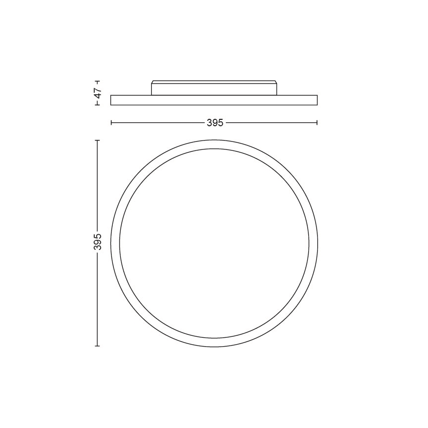 Philips 32164/31/P5 - LED dimmbarer Panel HUE AURELLE LED/28W/230V