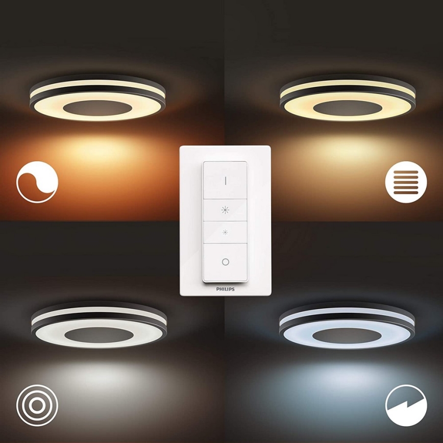Philips - Dimmbare LED-Leuchte Hue BEING LED/27W/230V + Fernbedienung